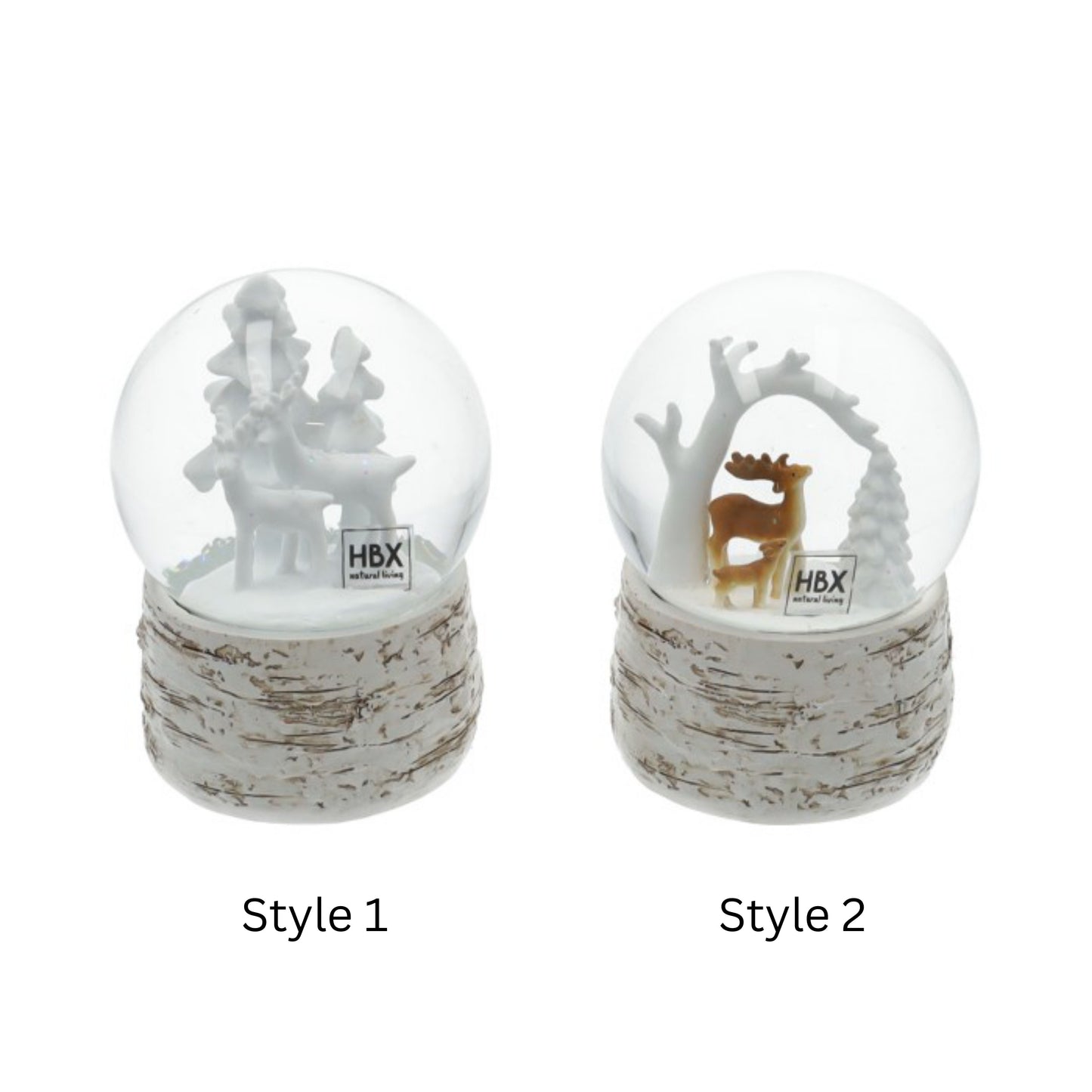 Snow Globe Deer 15 cm
