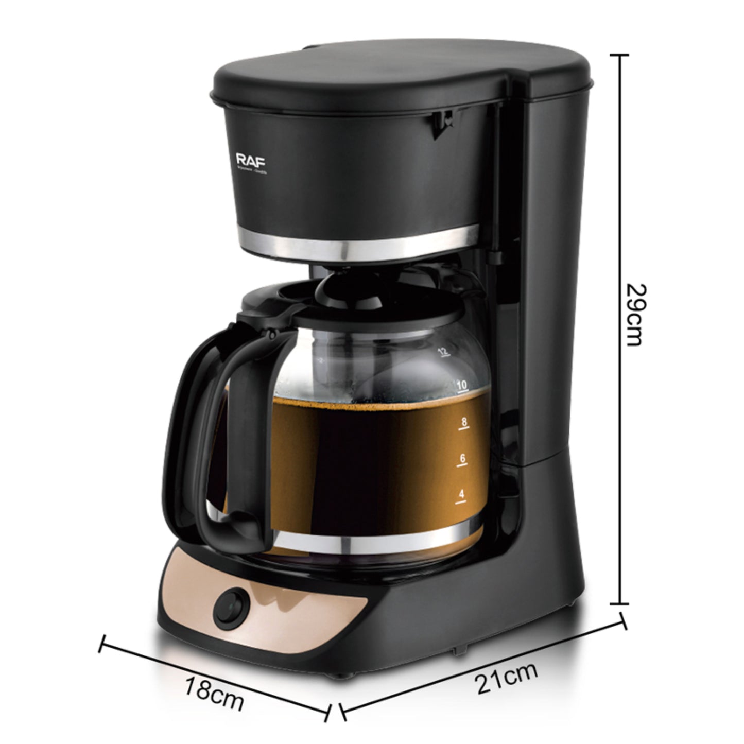 Raf Coffe Maker 1.3 Litre