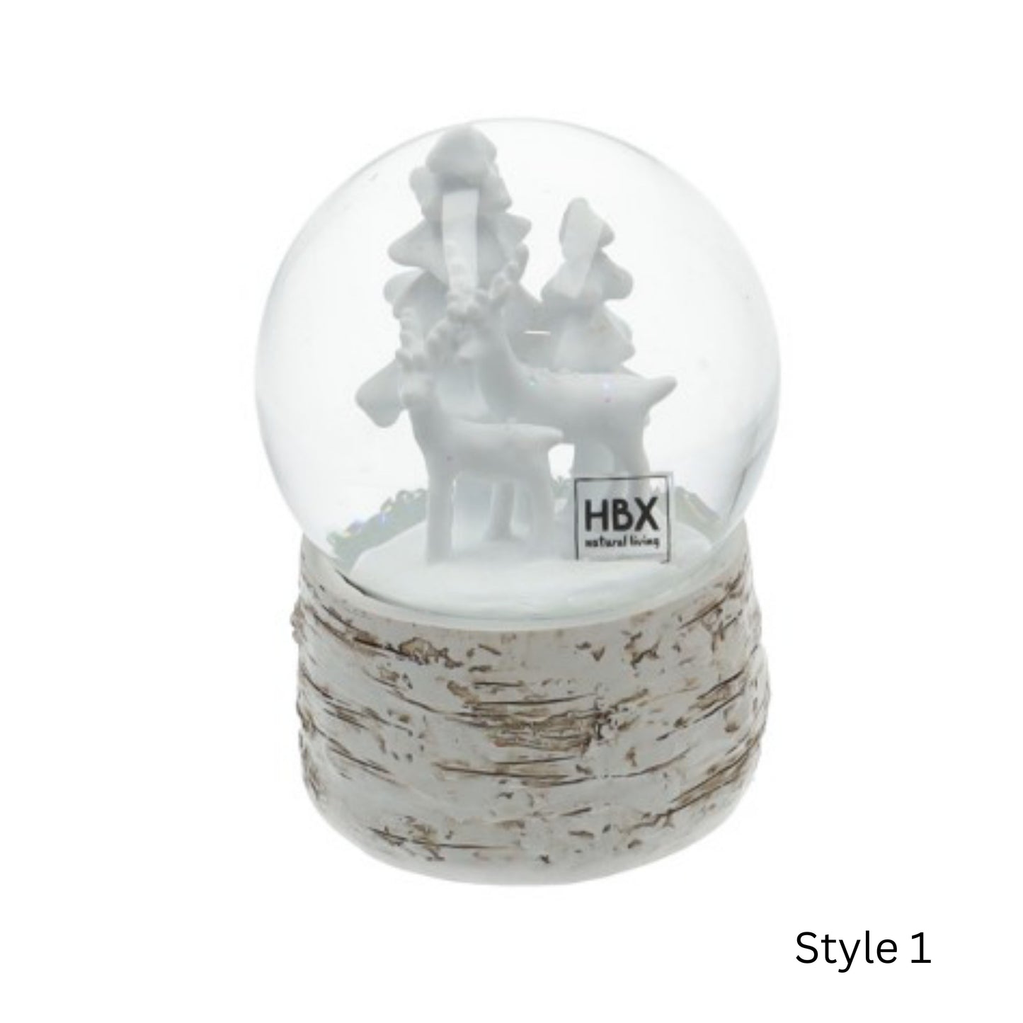 Snow Globe Deer 15 cm