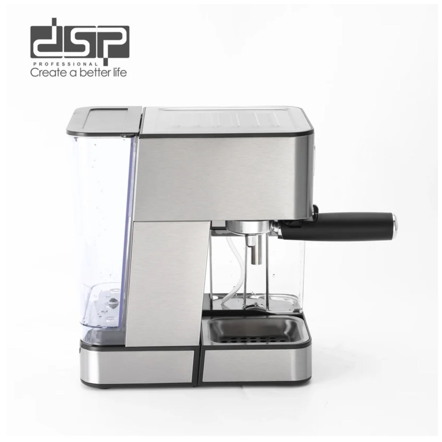 DSP Digital 15-Bar Espresso Machine – 1350 Watts