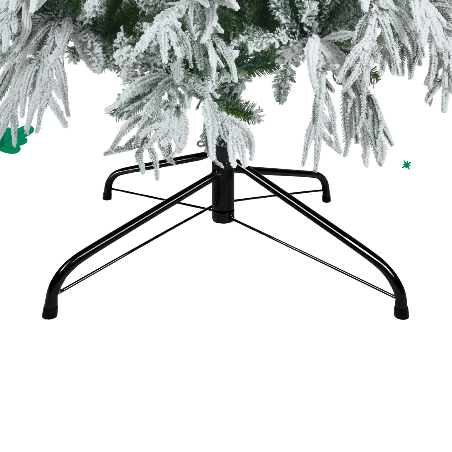 Christmas white long fings tree - 180cm
