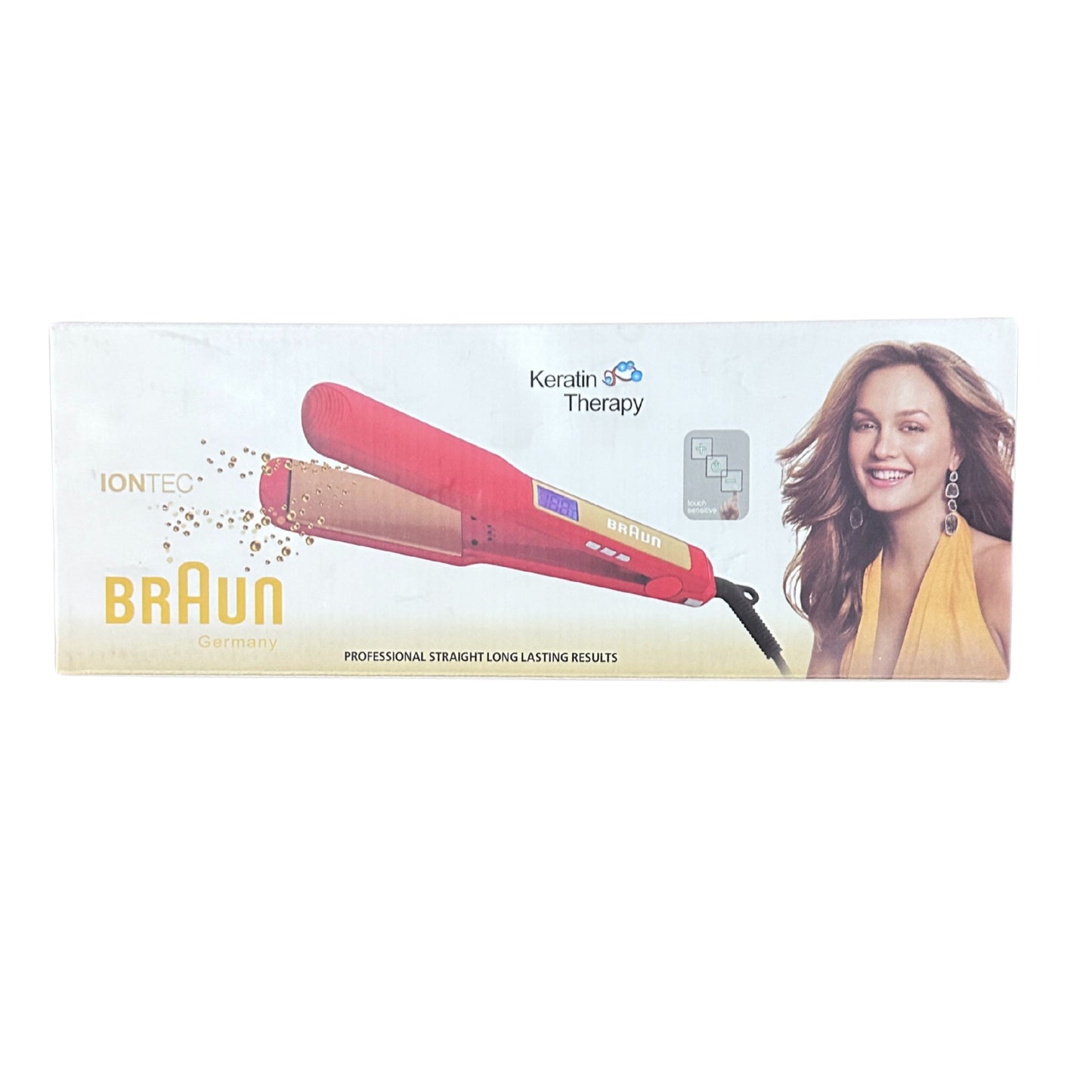 Braun keratin therapy Hair Straightener 220 Degree with digital screen