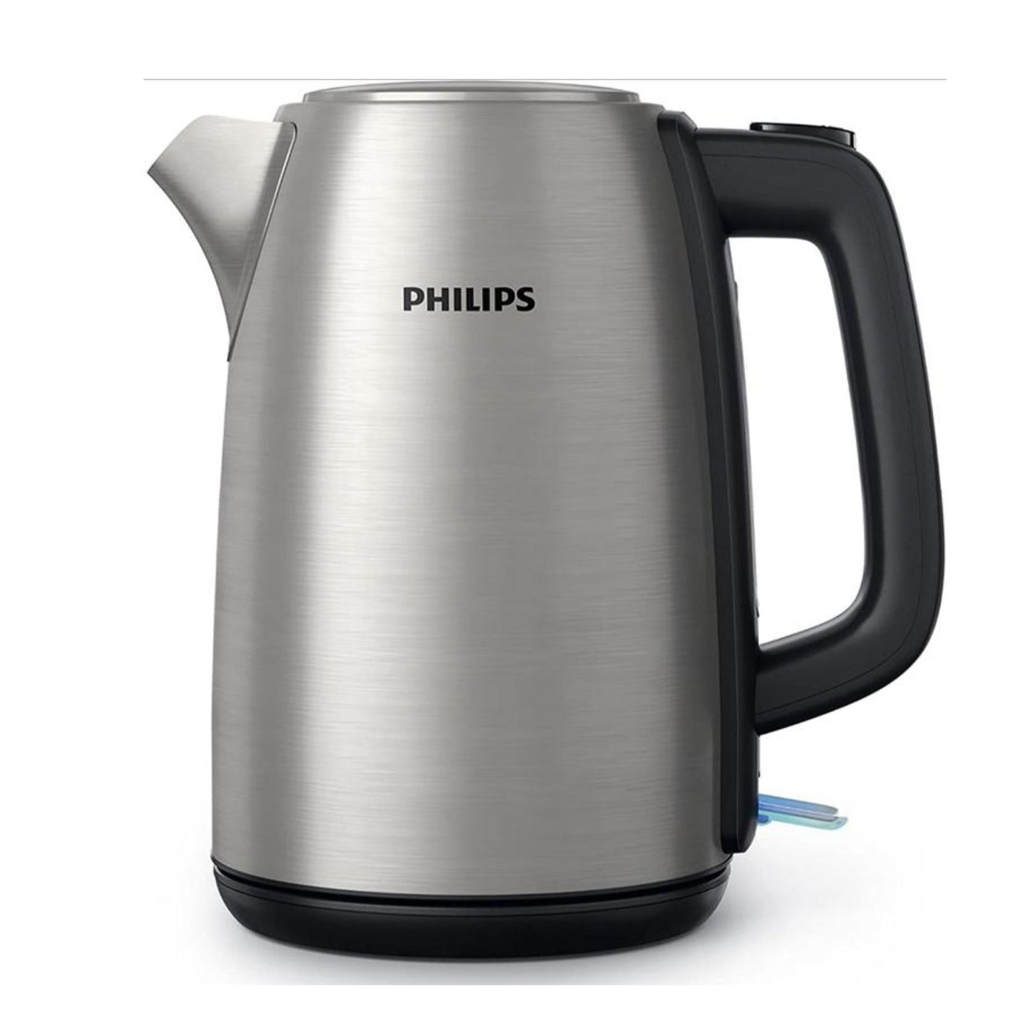Philips Daily Collection Metal Kettle – Spring Lid with Light Indicator