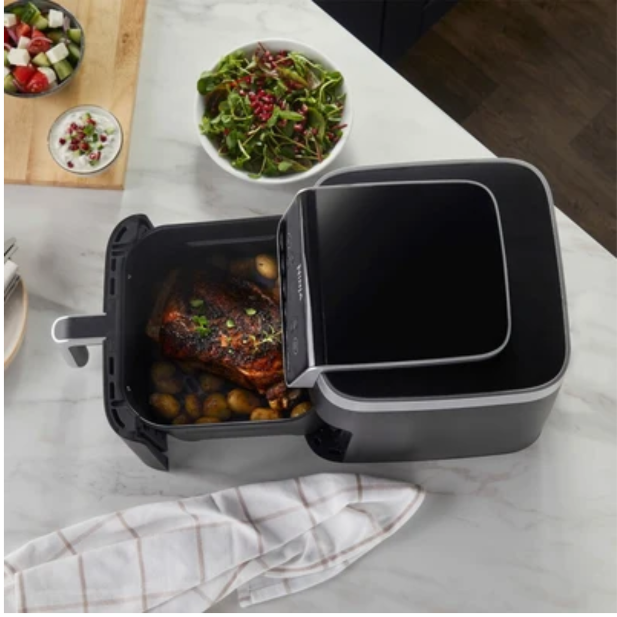 Ninja Max Pro Air Fryer 6.2L Silver/Black