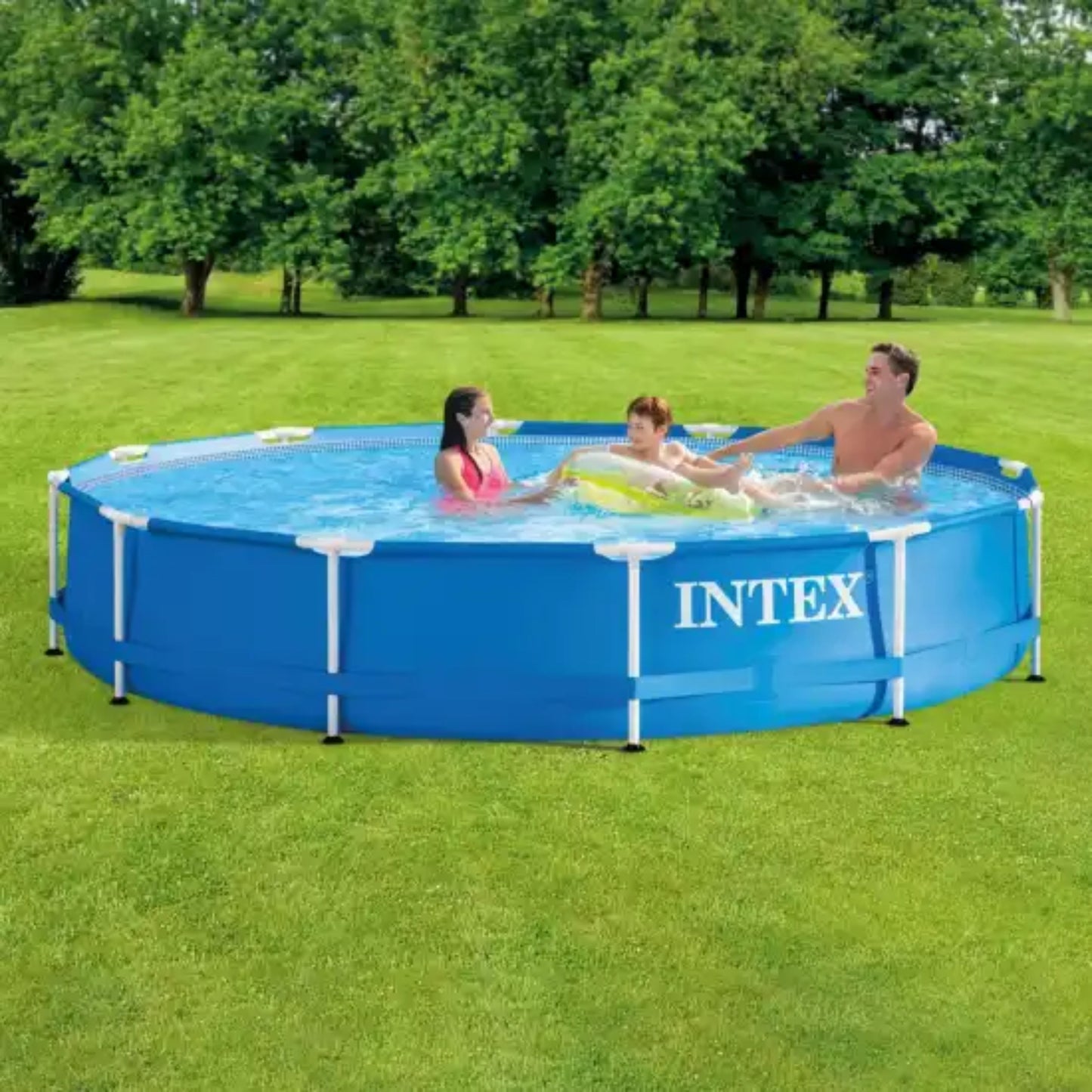 intex - ROUND Metal Frame Pool Set 366cm x 76 cm