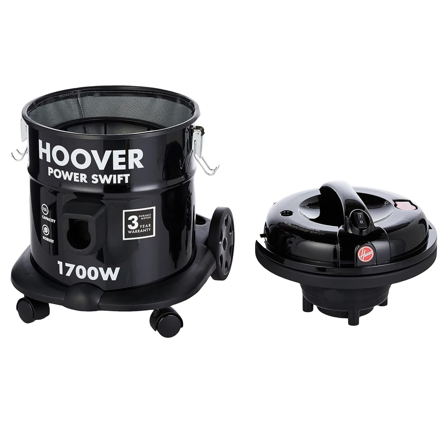 Hoover tank vacuum 15 liters 1700W