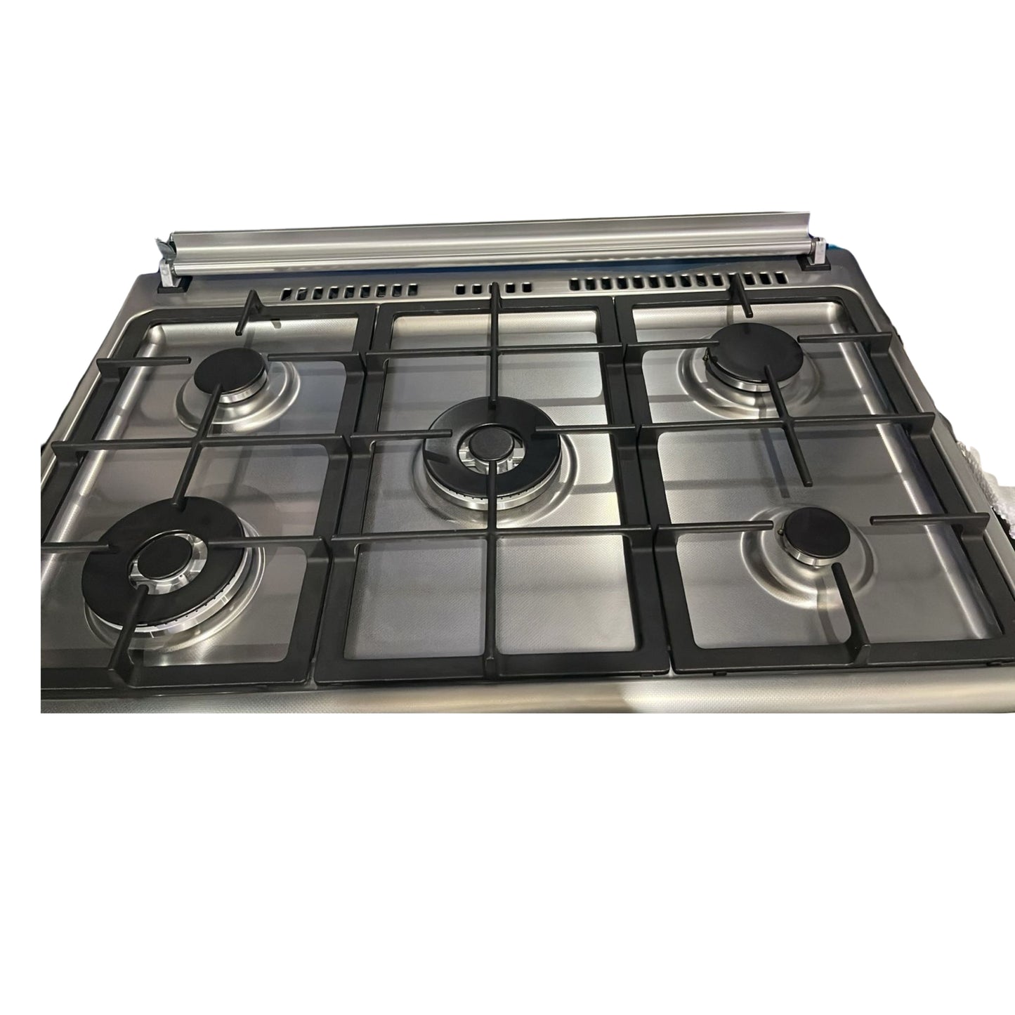 Fratelli Onofri 5 Burners GAS cooker 1 Door INOX no gas tank door - Silver
