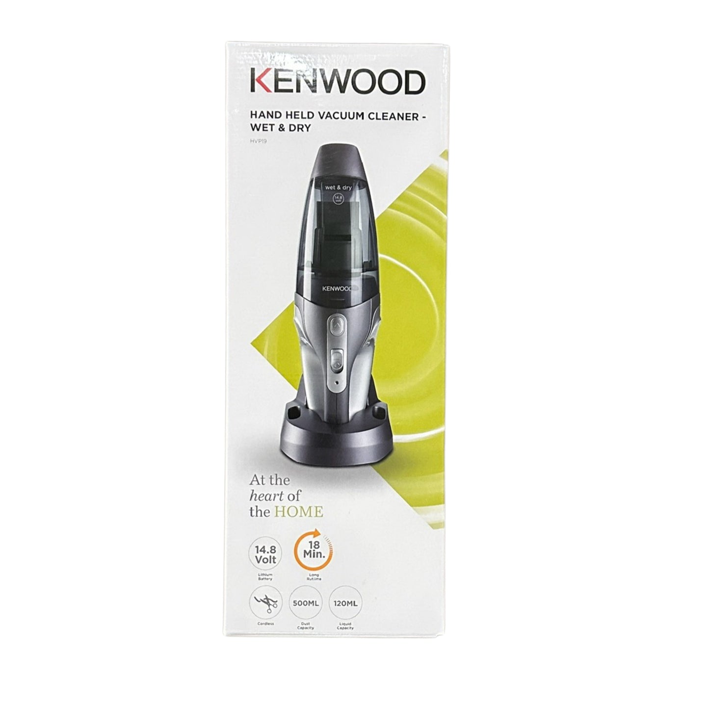 Kenwood Wet&Dry cordless hand vaccum cleaner 14.4V