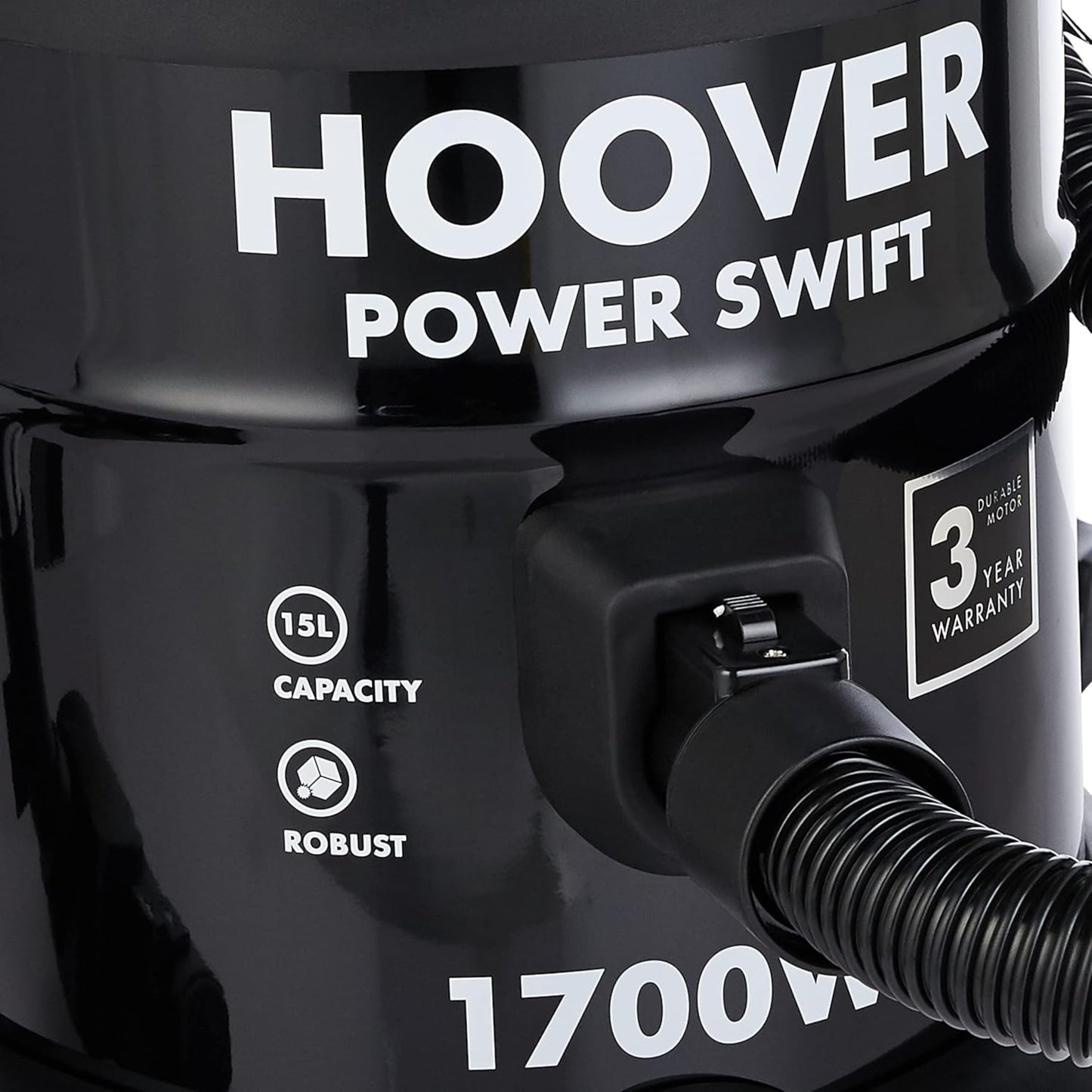 Hoover tank vacuum 15 liters 1700W
