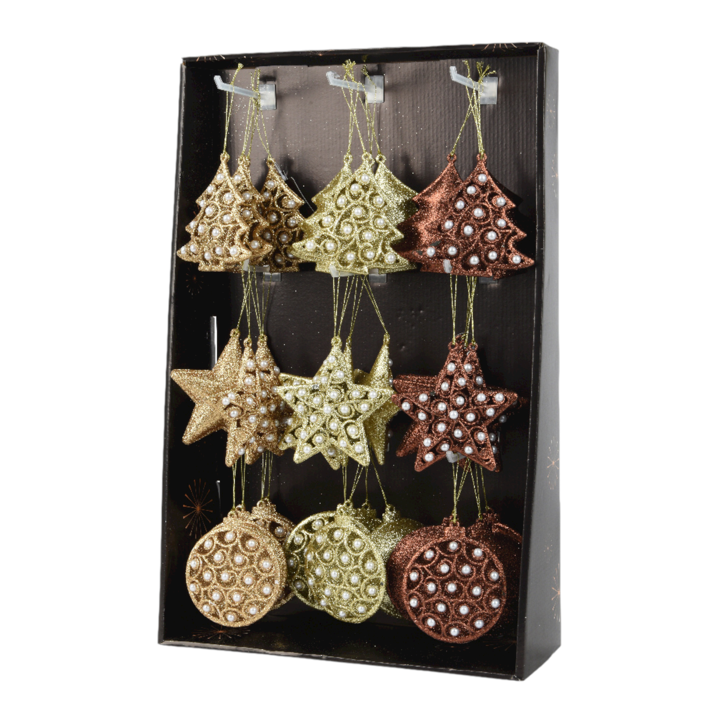 christmas figure foam ornaments 1pc - 12cm