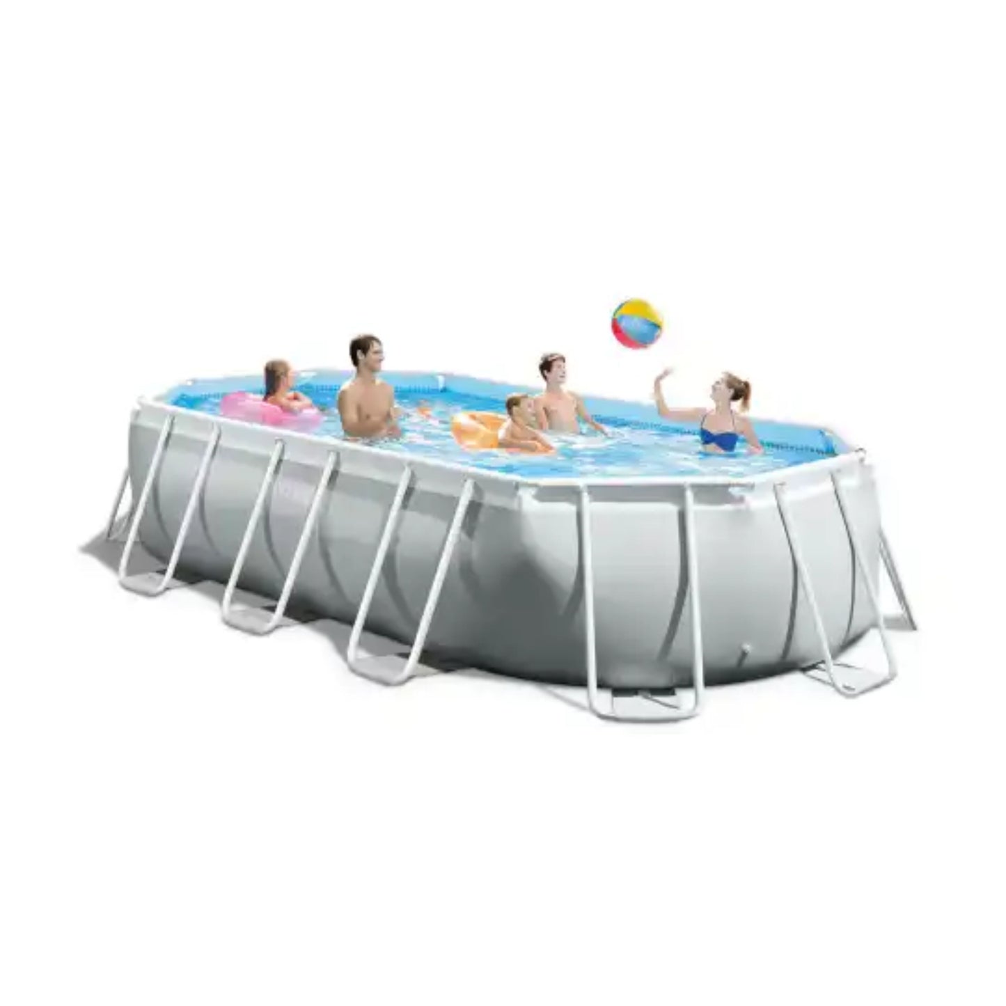 intex Prism Frame Oval Pool Set 503cm x274cm x122cm