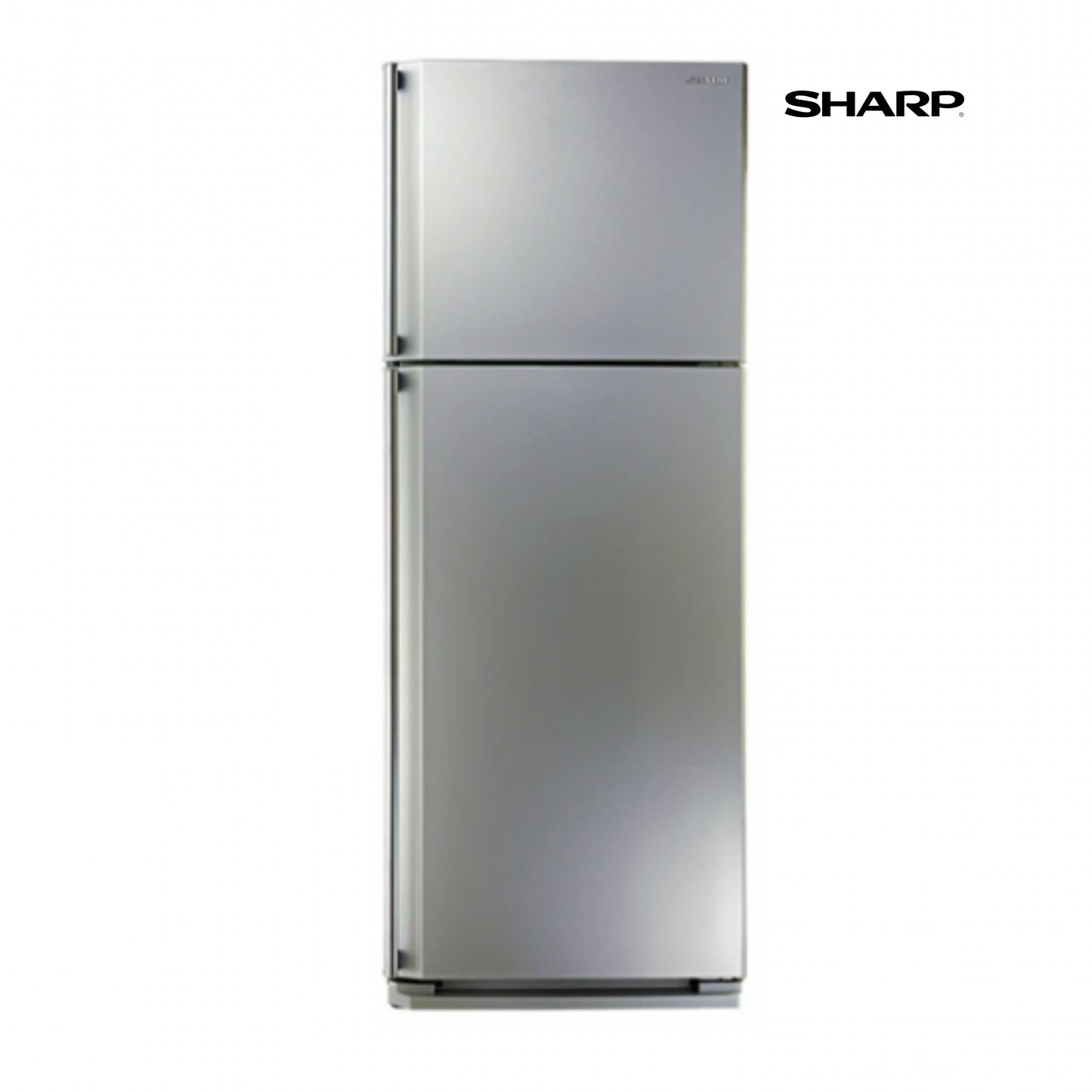 Sharp Fridge Steel 167cm Height - silver