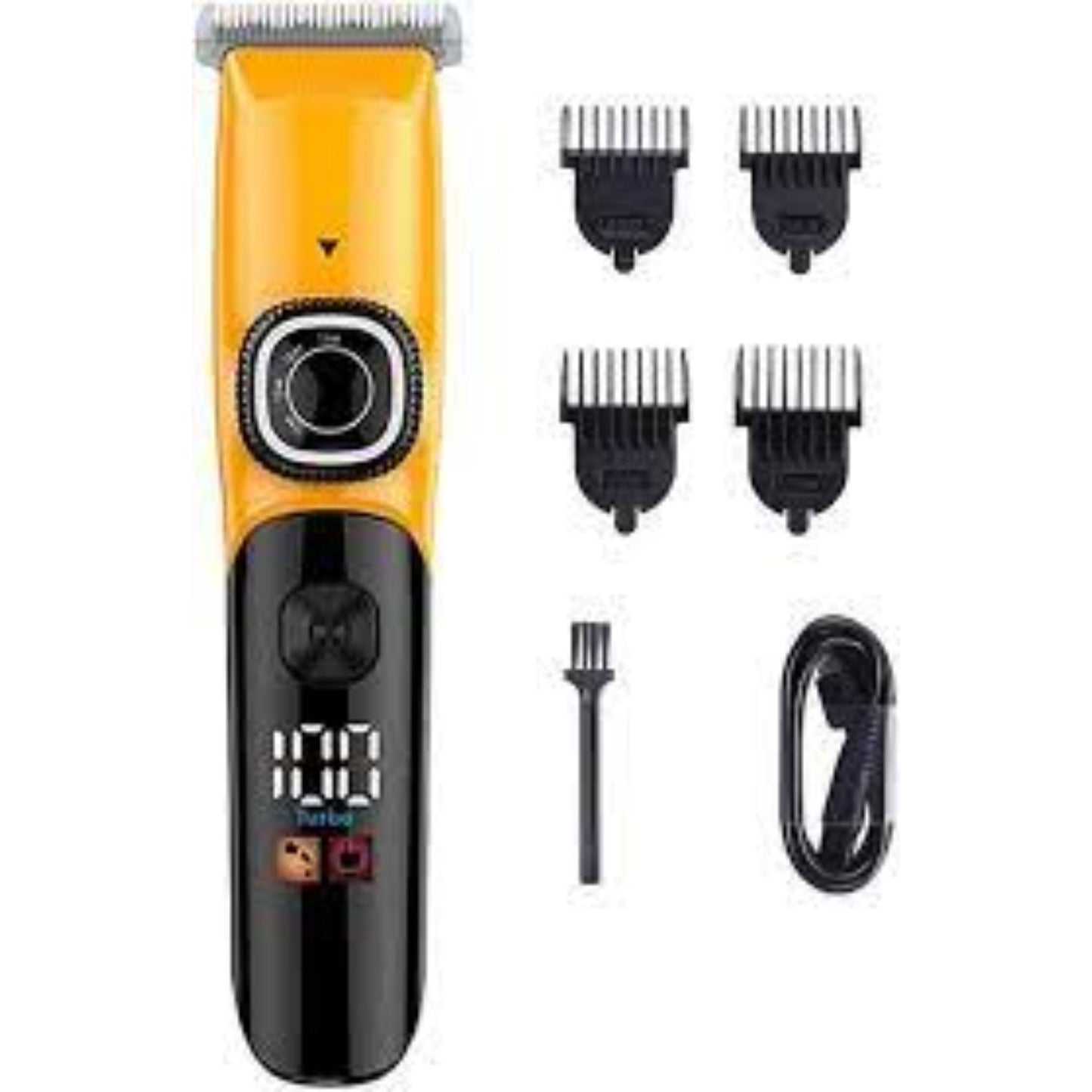 HTC Professional Powerful Hair Clipper Both Suitable for Baber &home with LED Display