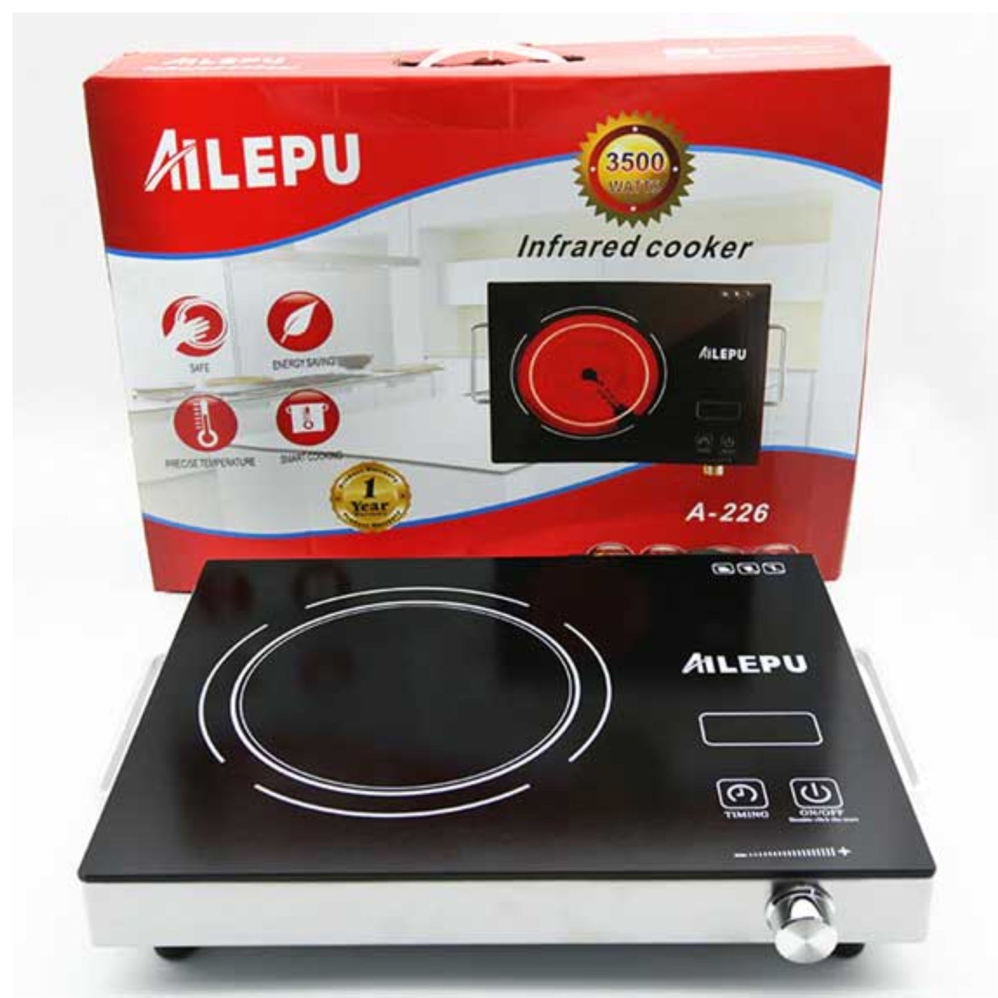 Infrared electric cooker Single Plate max POWER 3500W