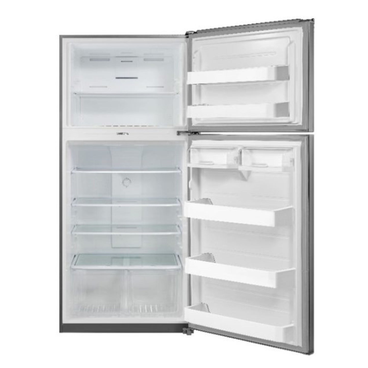 Sharp Fridge Steel 167cm Height - silver