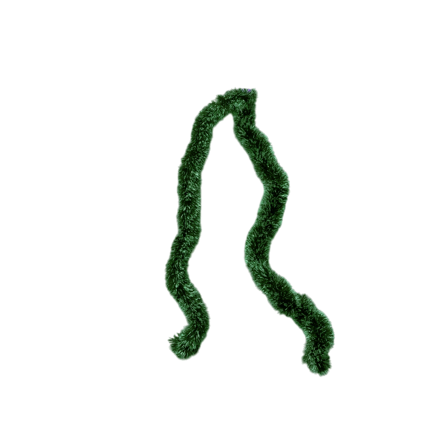 green Christmas garland - 2 meters