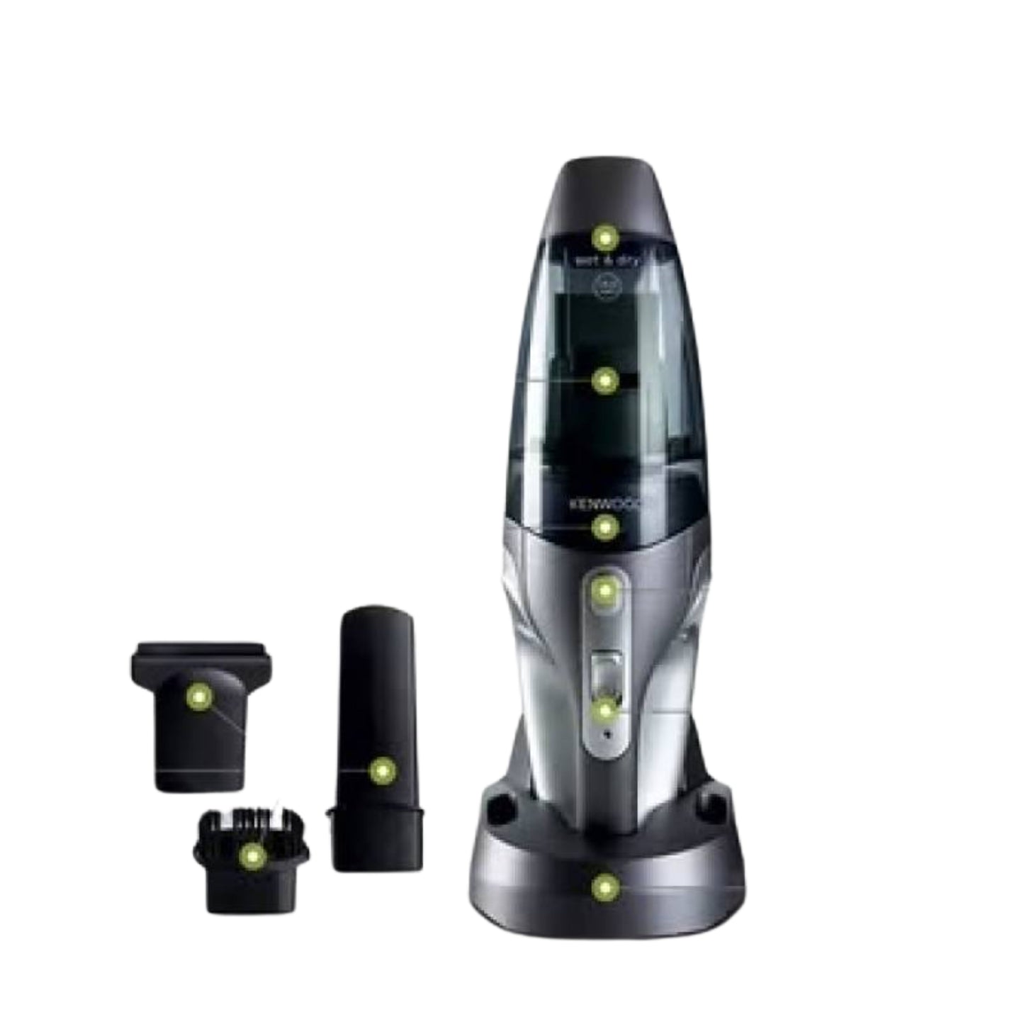 Kenwood Wet&Dry cordless hand vaccum cleaner 14.4V