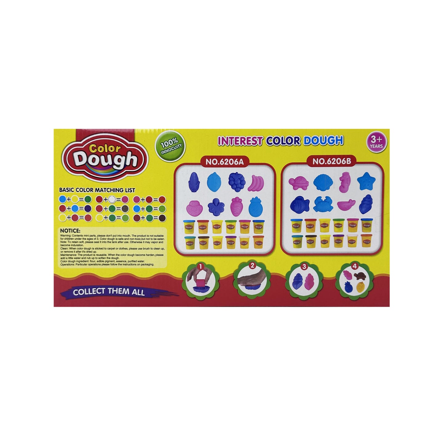 Modeling Clay 12 colors Available With Different Type Of Tools