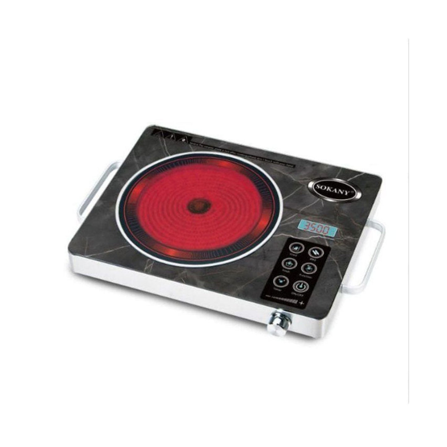Sokany Digital Electric Hob - 1 Burner - 3500 Watts