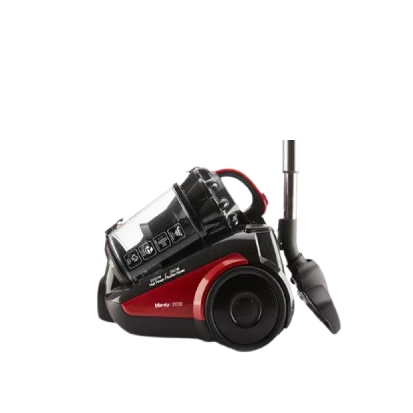 Mienta Bagless Black and Red Vacuum Cleaner 2000 Watt