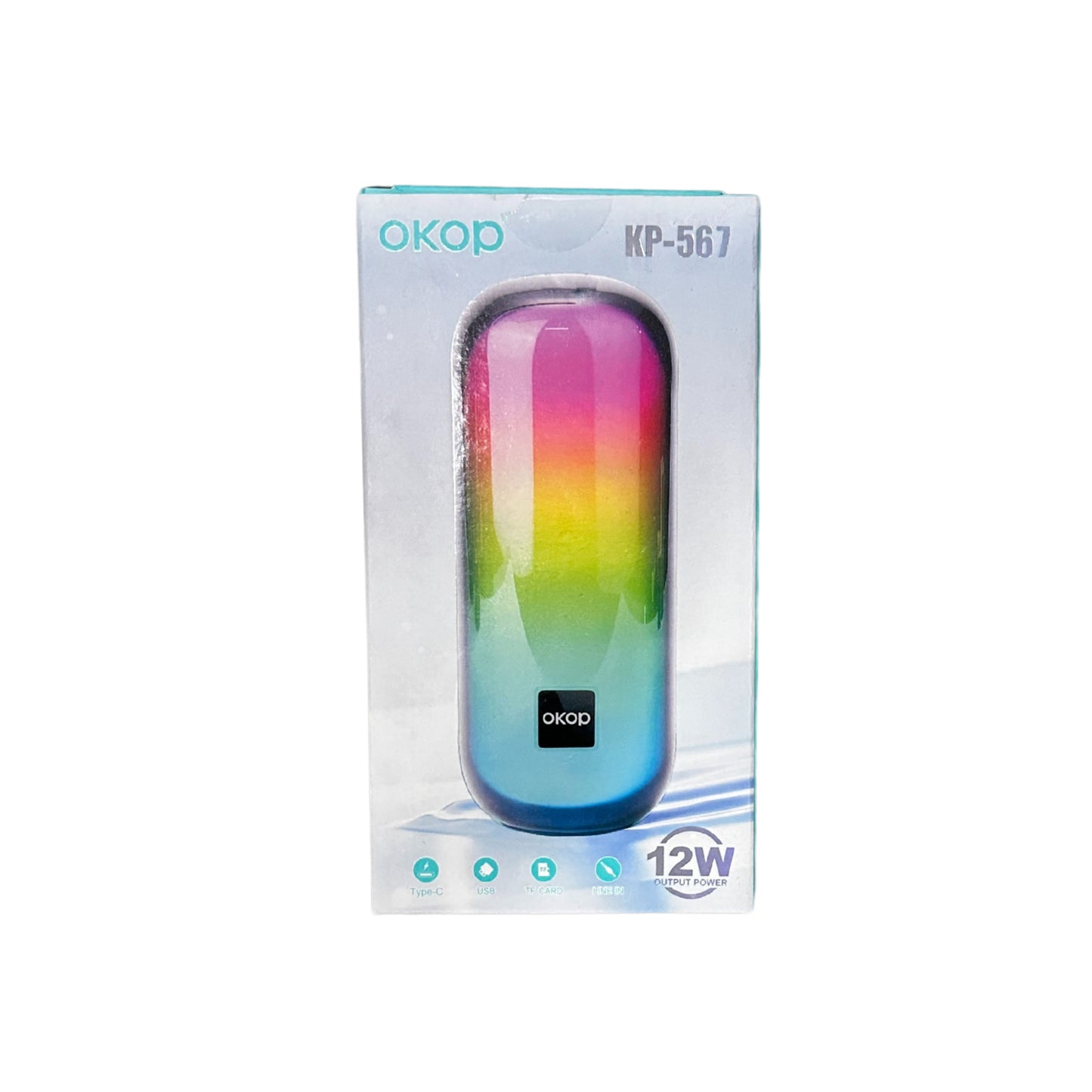 Bluetooth Speaker OKOP KP-567 Black 12w