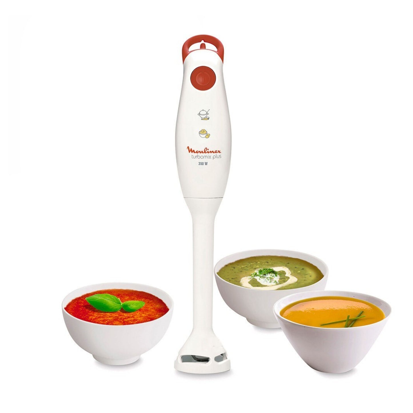 Moulinex Hand Blender Turbomix Plus 350 watt -, White