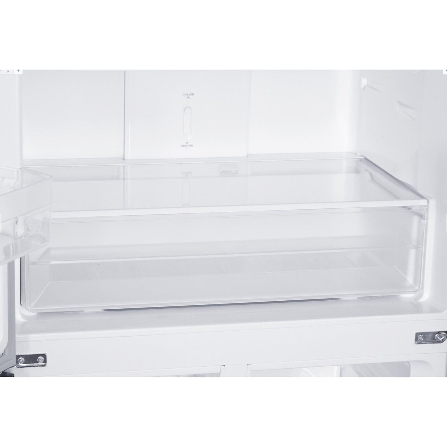 Wolkenstein Cross Door Fridge-Freezer Combination | Inox 362 L | 125 Litre 4 Star Freezer | NoFrost Technology | Display with Touch Control | 39 dB | Freestanding