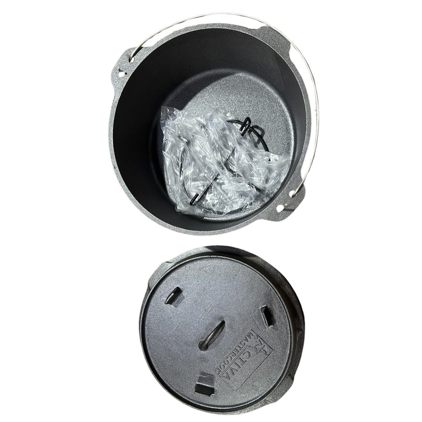 Activa mastercook Cast Iron Pot with Lid - 35 cm