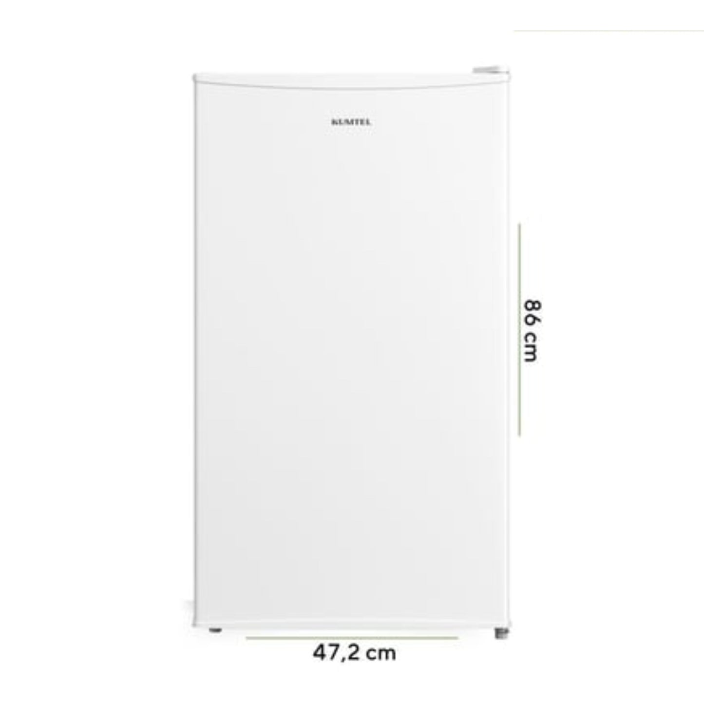 KUMTEL 93L White Office Type Refrigerator - 86cm
