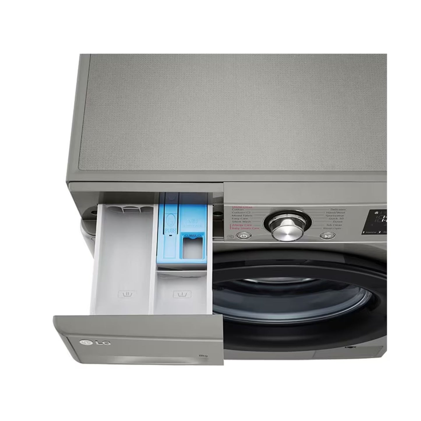 LG 8kg Vivace Front Load Washing Machine Silver
