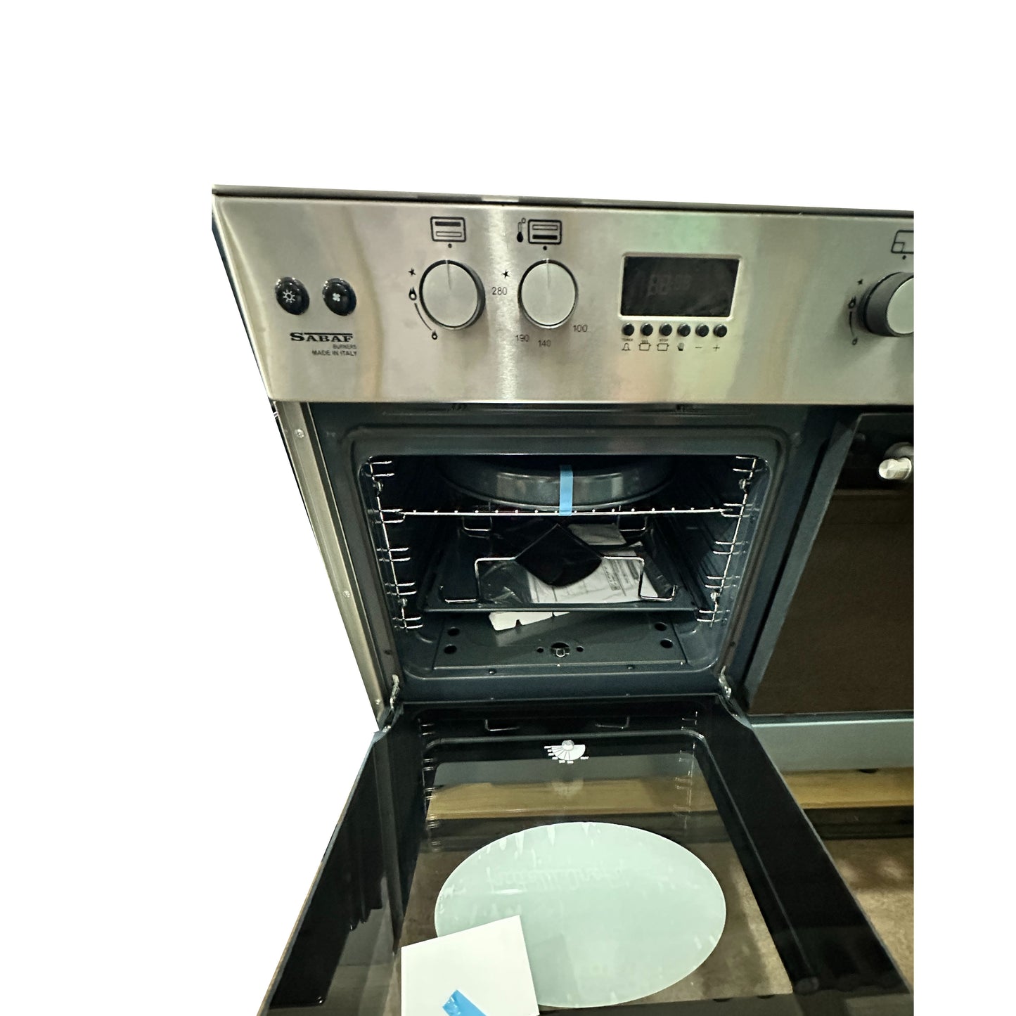 Fratelli onofri gas cooker 5 burners 2 Doors - Silver