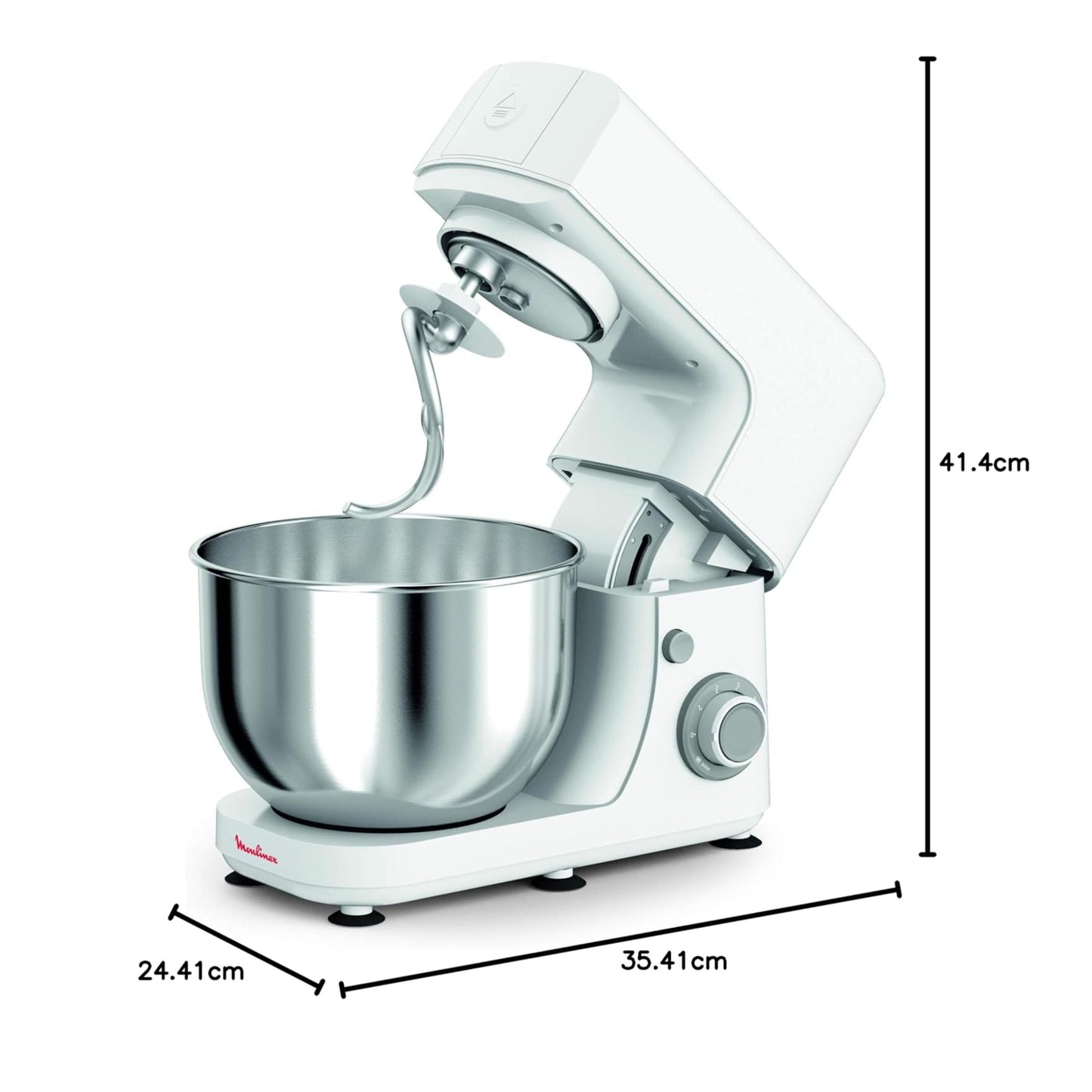 Moulinex Masterchef Essential Kitchen Machine, 4.8 Liter, 800 watt,