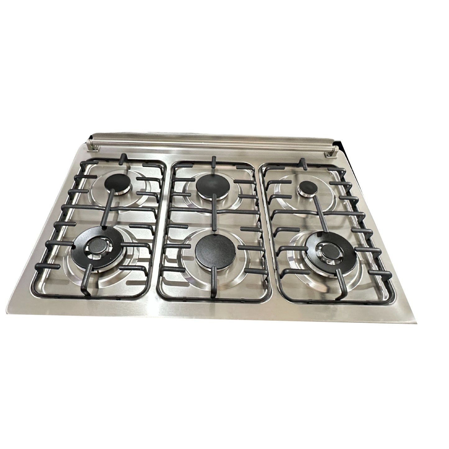 Ariston gas cooker 5 burners 2 Doors - Silver