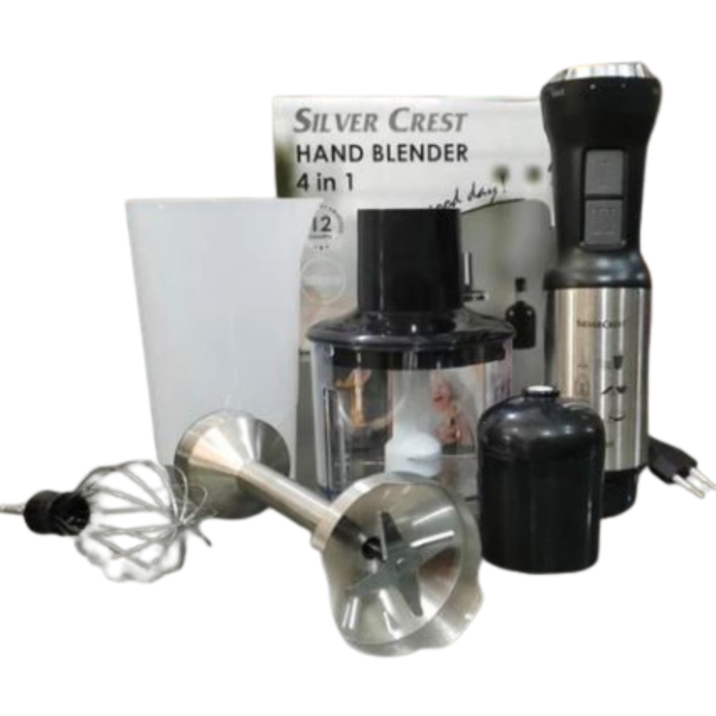 Silver Crest Hand Blender 4-in-1