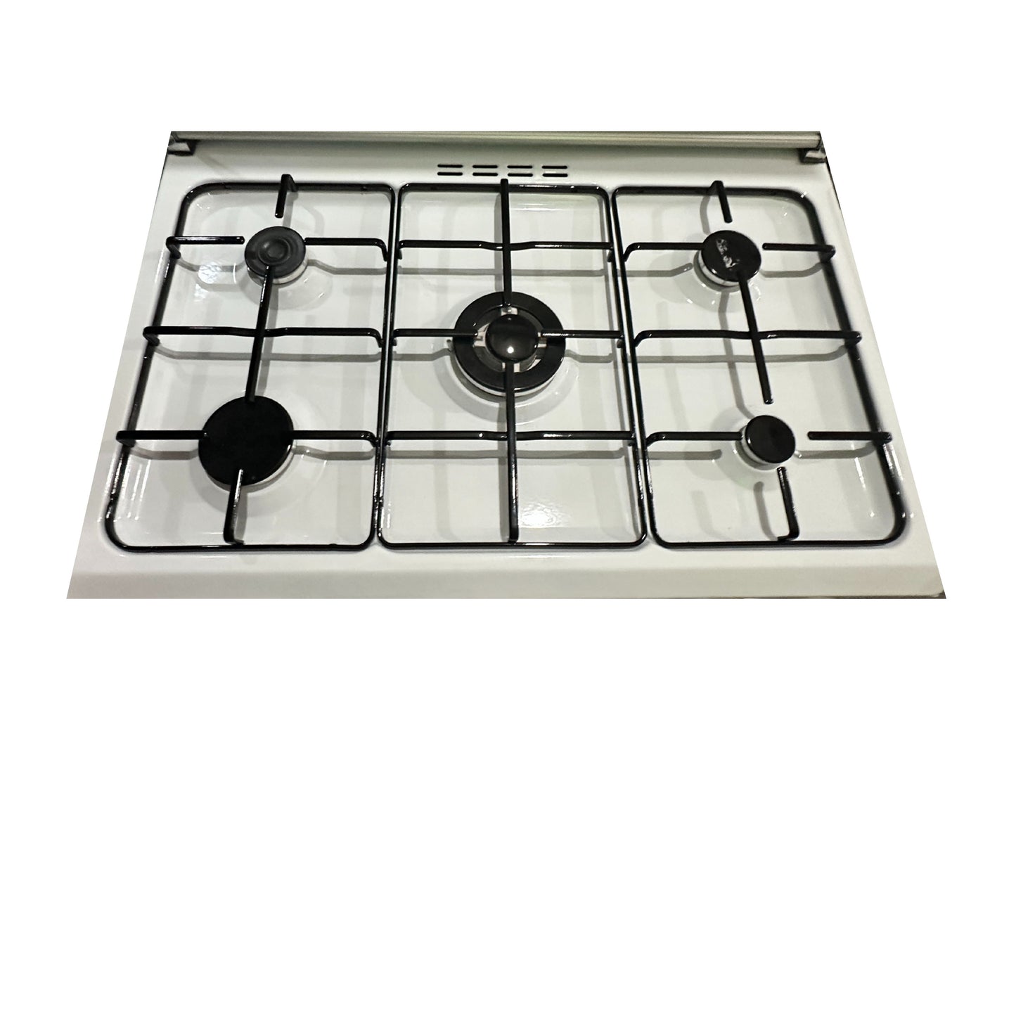 BOMANN gas cooker 5 burners 2 Doors - white