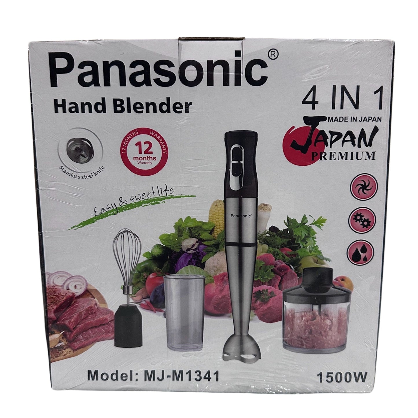 Panasonic 4 in 1 Hand Blender 1500 Watt