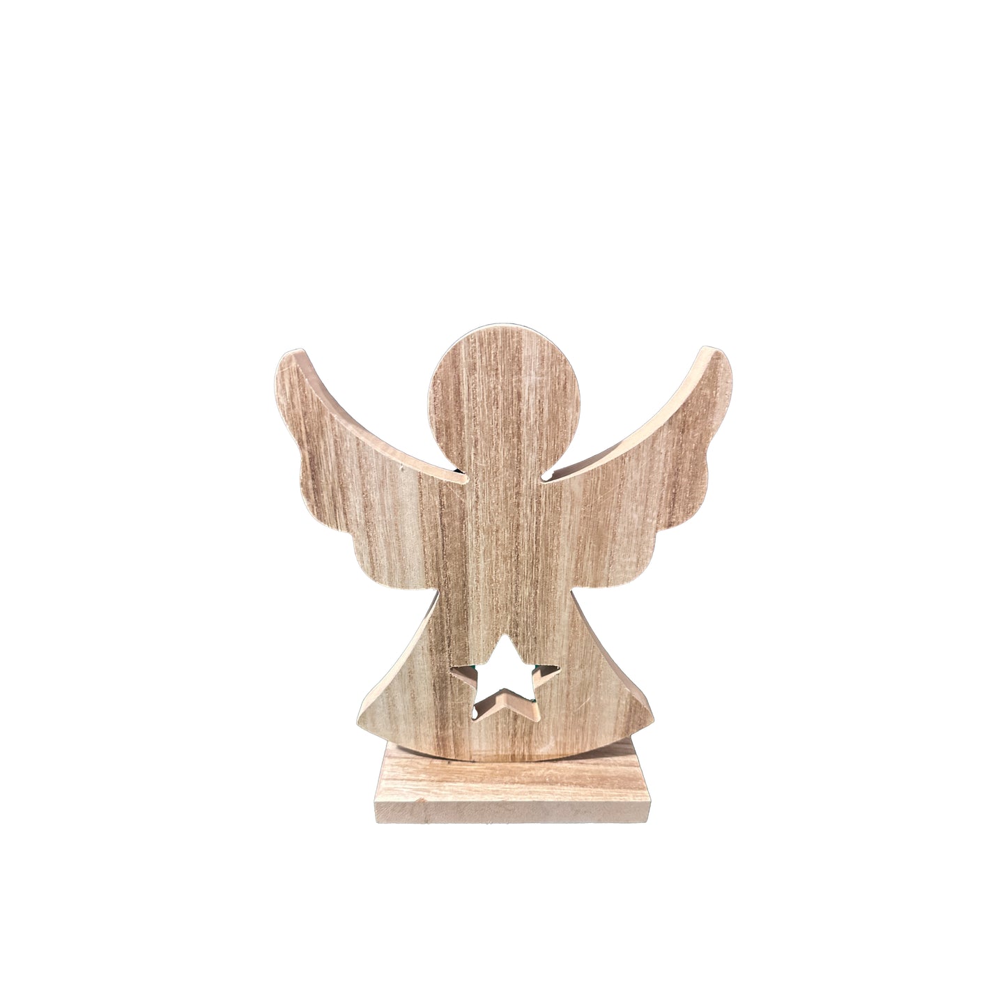 Christmas Angel With Star 28cm