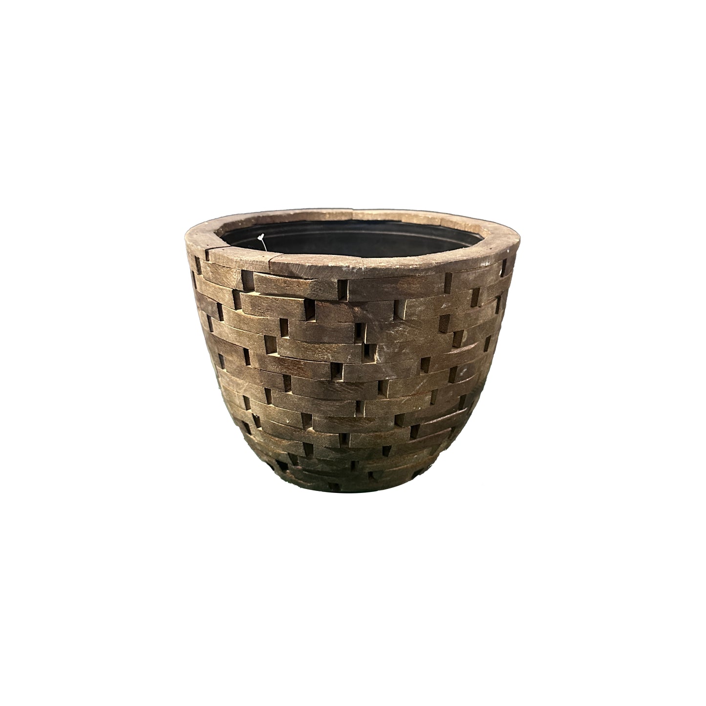 Wooden Flower Pot 16cm