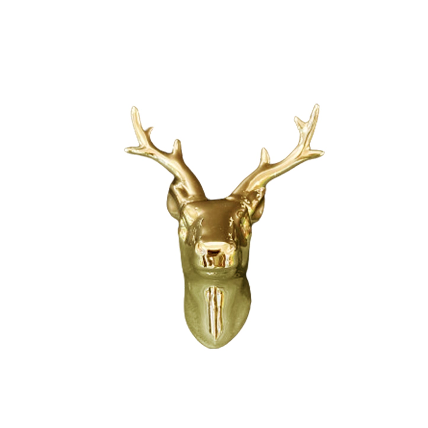 Deer Head Wall Hanging- Animal Head Resin Deer Head Home Decoration 15cm