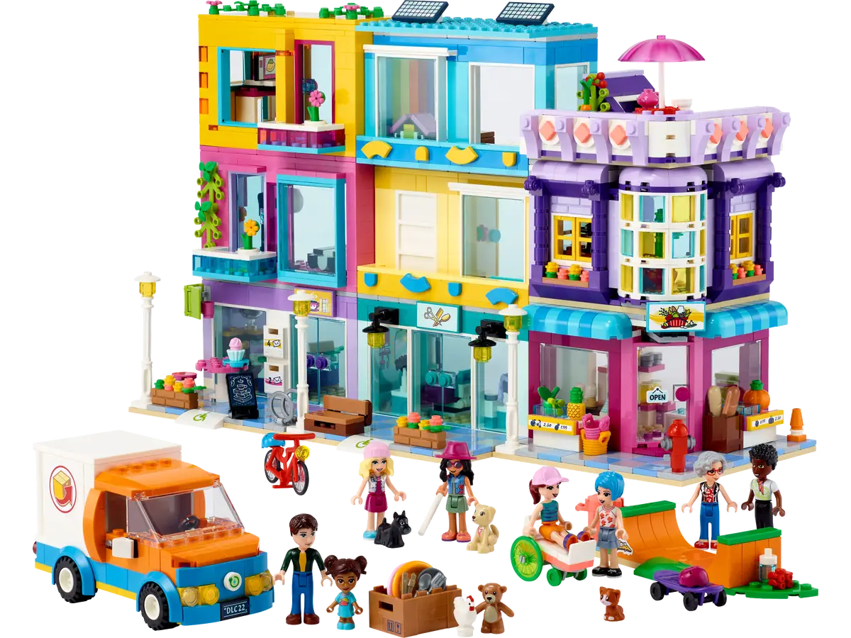 Lego Main Street Building With Shop