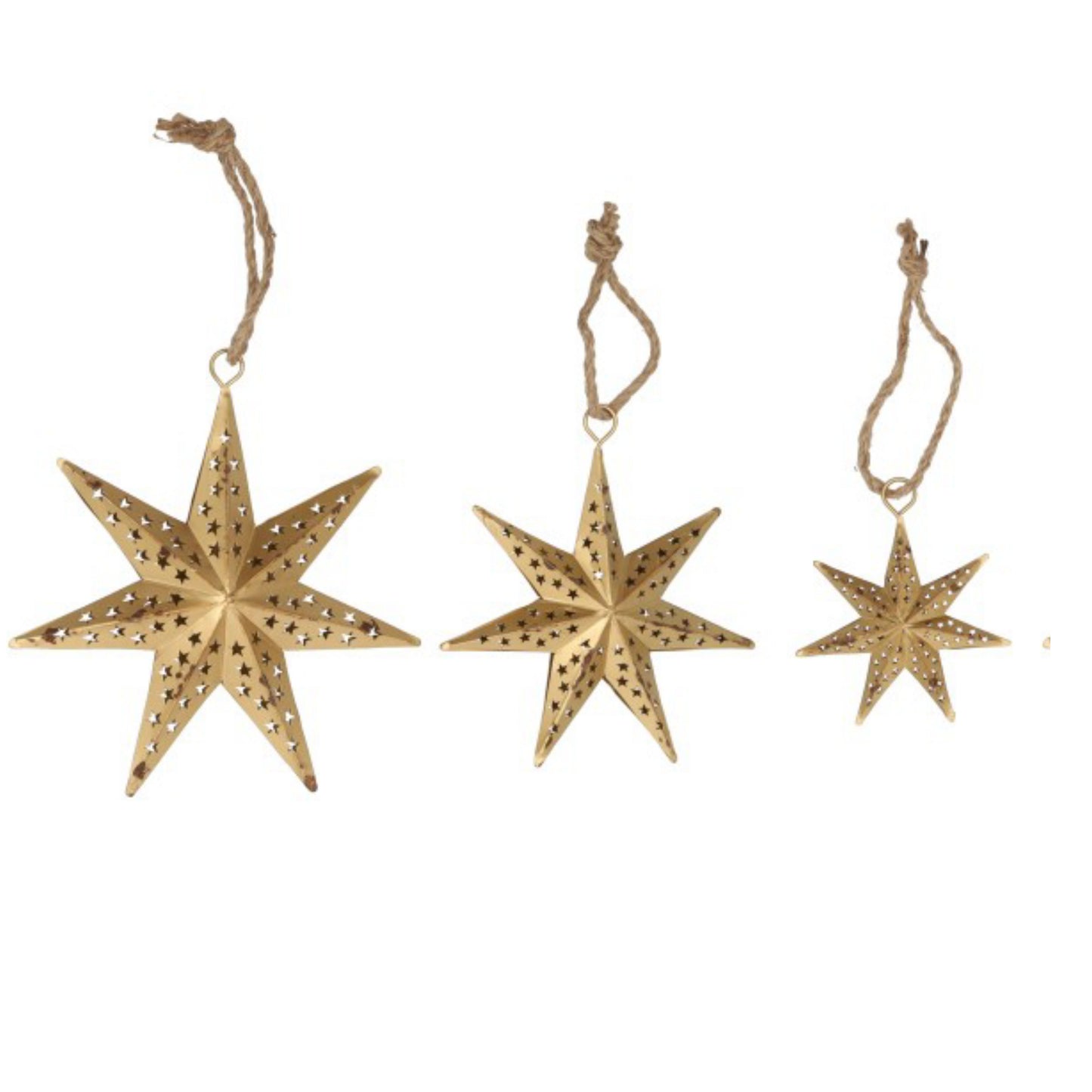 Hanger Points Star Size 3 12cm 18 cm 24cm