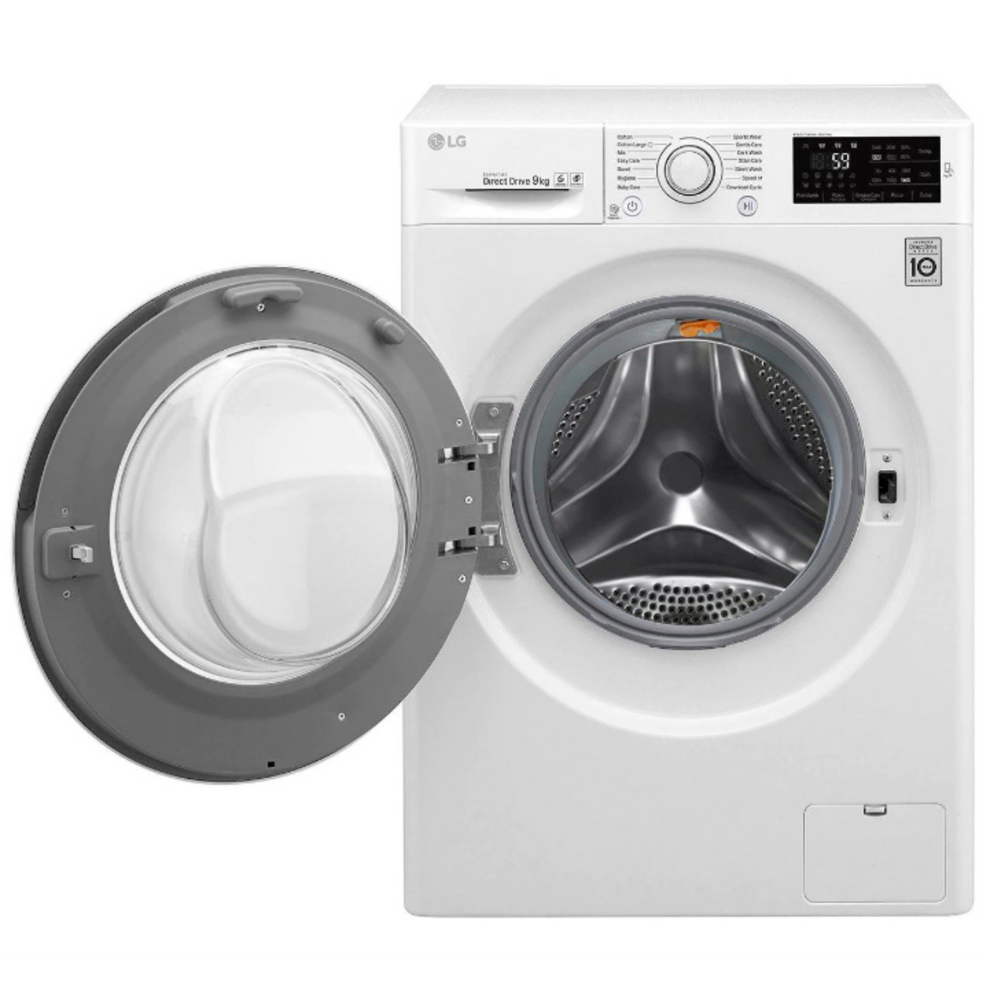 LG 9kg 6 Motion DD Washing Machine with TurboWash™ - INVERTER