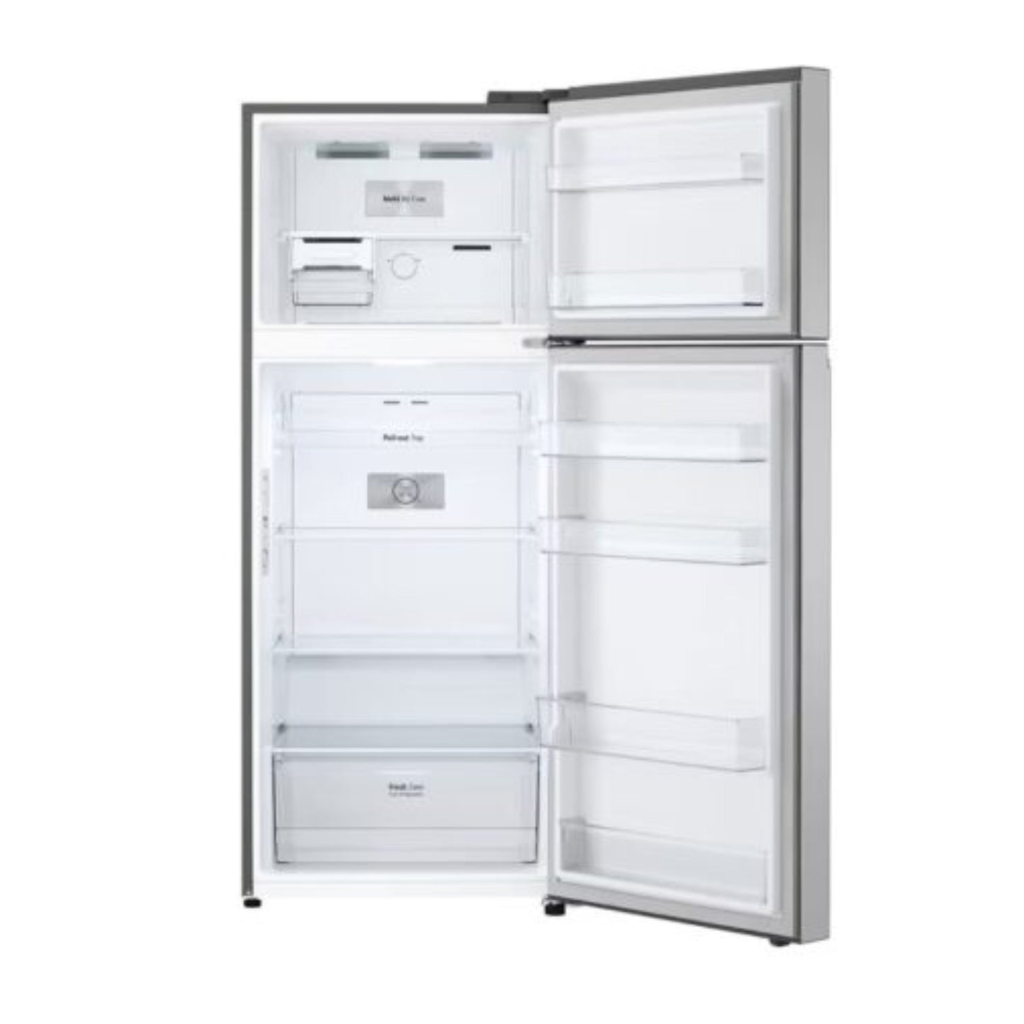 Top freezer Refrigerator 423L Gross Capacity, Smart Inverter™ , Silver COLOR 176cm