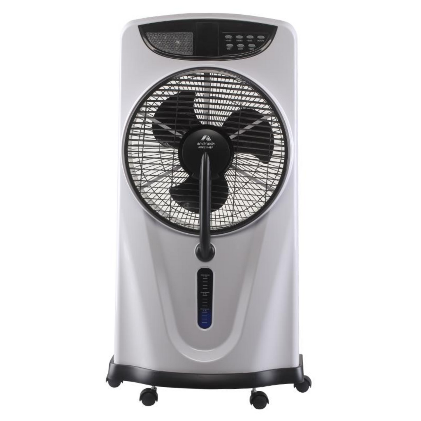 Silver crest Rechargeable Electric Water Mist Fan – Powerful Portable Outdoor and indoor Air Mist Fan with Remote Control