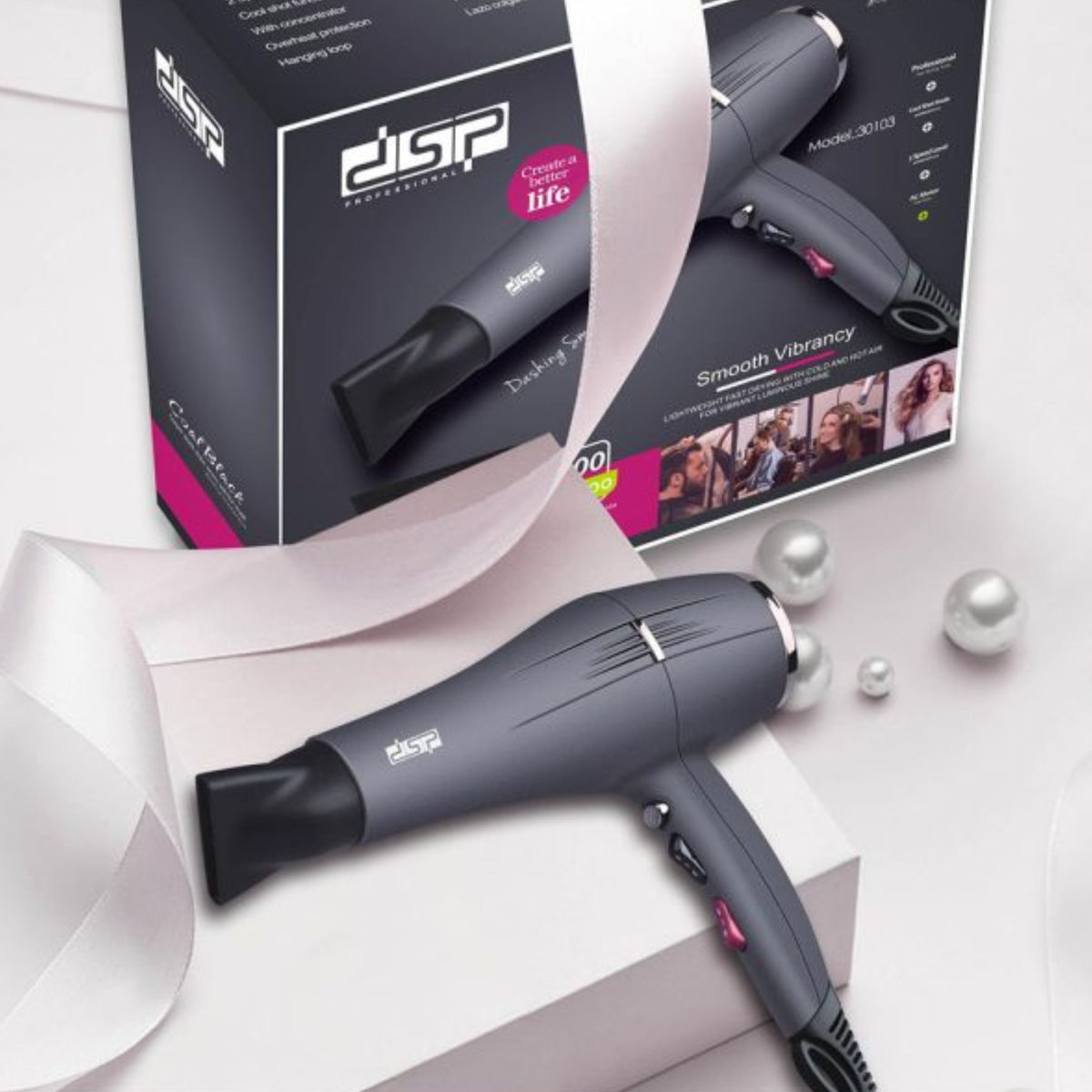 DSP hair dryer 2200W,