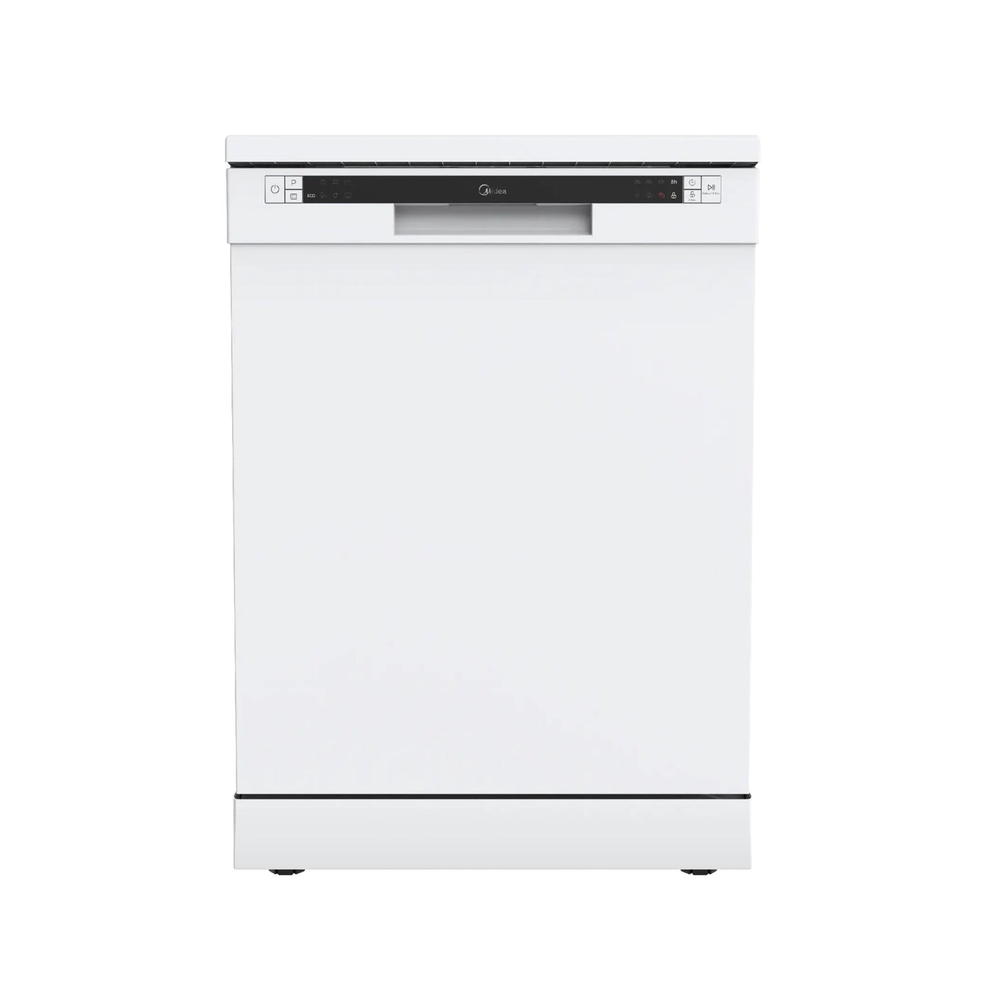 Midea Freestanding Dishwasher 14 Place Setting with Auto Open Door - White