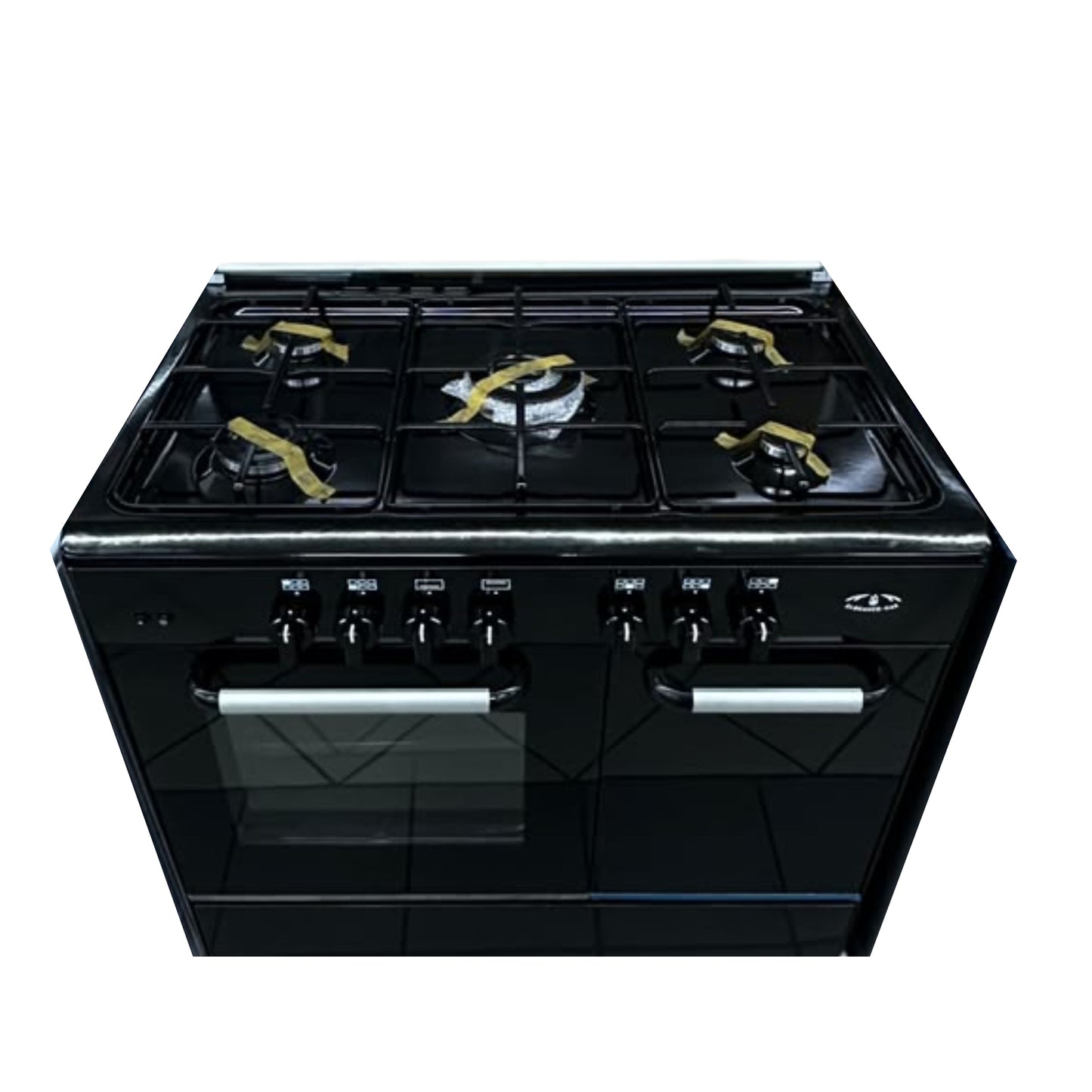 Elegance gas cooker 5 burners 2 Doors - Black