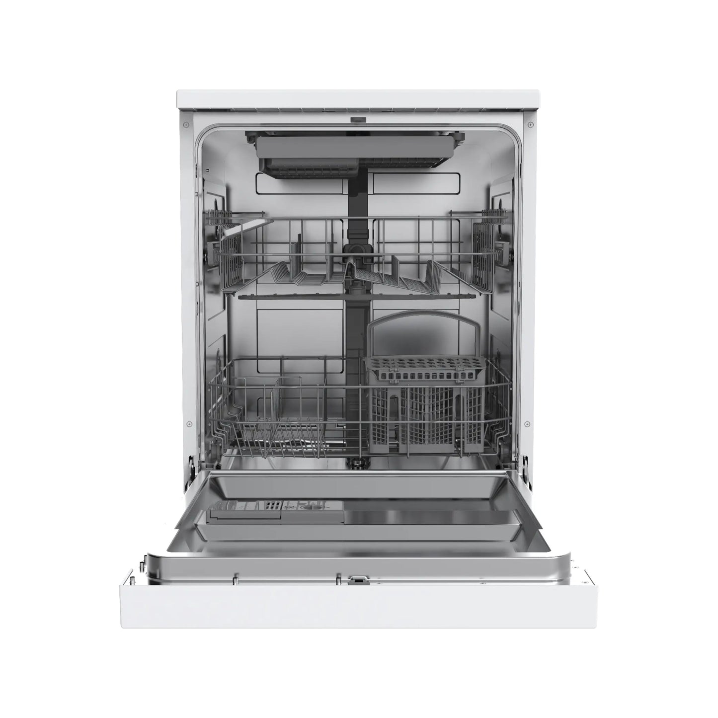 Midea Freestanding Dishwasher 14 Place Setting with Auto Open Door - White
