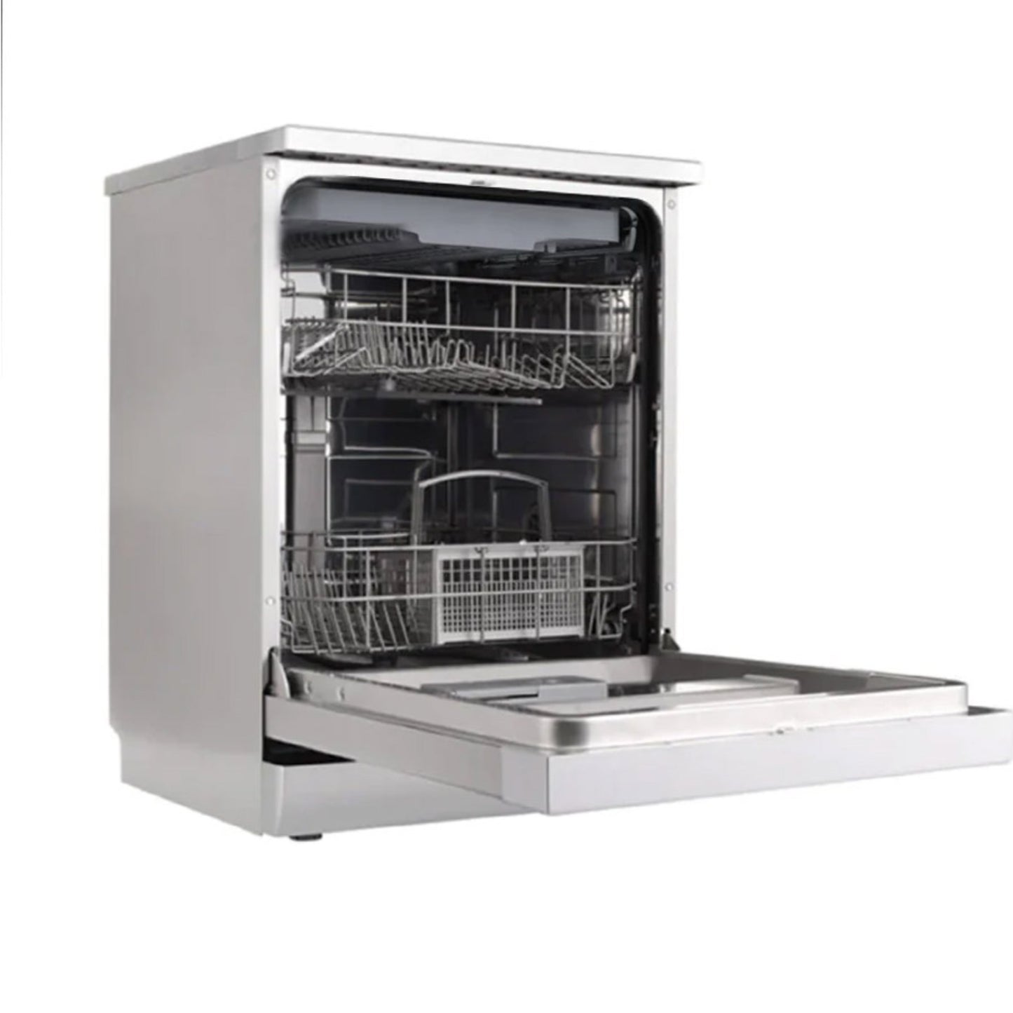 Sharp 12 Place Settings 6 Programs Free Standing Dishwasher, stainless steel