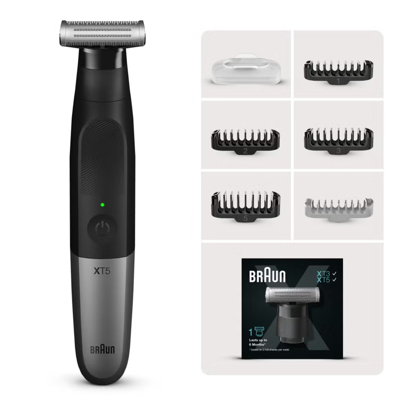 Braun Hybrid Trimmer wet & Dry shaver Series X
